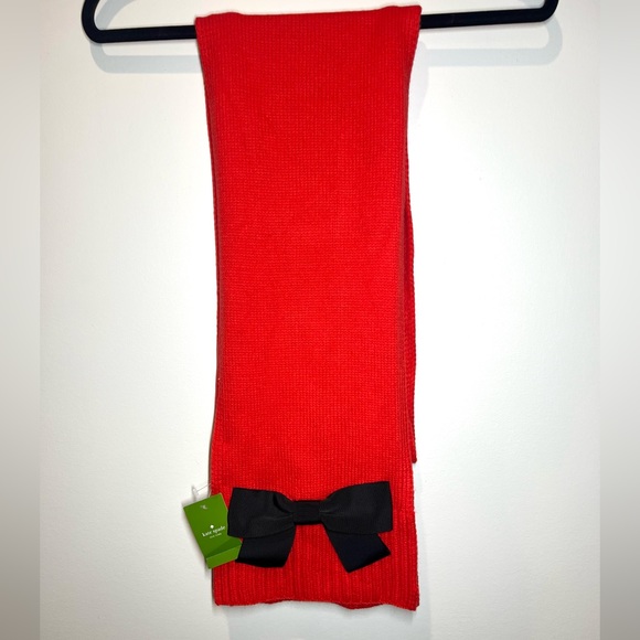 kate spade Accessories - Kate Spade Grosgrain Bow Scarf